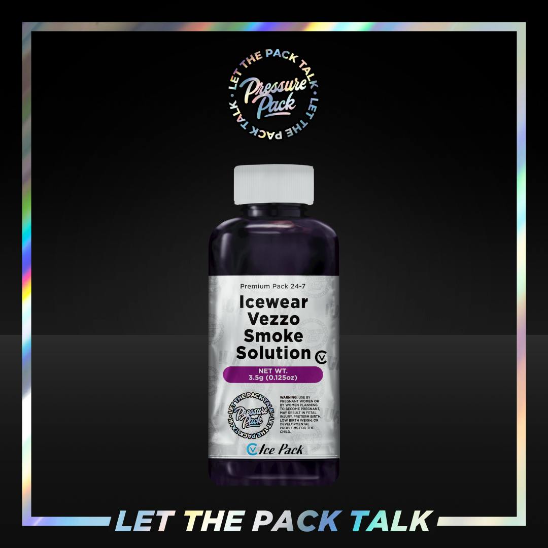 Pressure Pack x Icewear Vezzo Tris Flower 3.5g - Pressure Pack