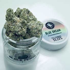 BLACK PEARL - Diamond Coated Indoor Flower - Blue Dream - 3.5g | 1/8oz