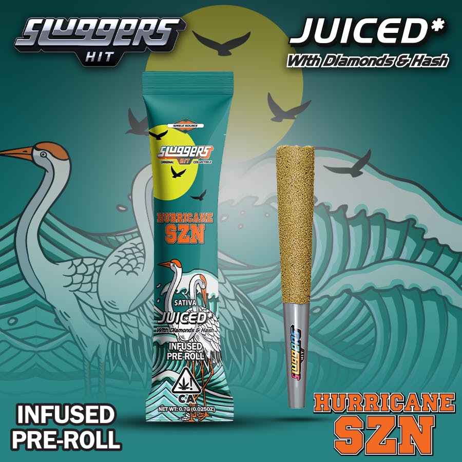 Sluggers - Infused Preroll - 1.5g - Hurricane SZN