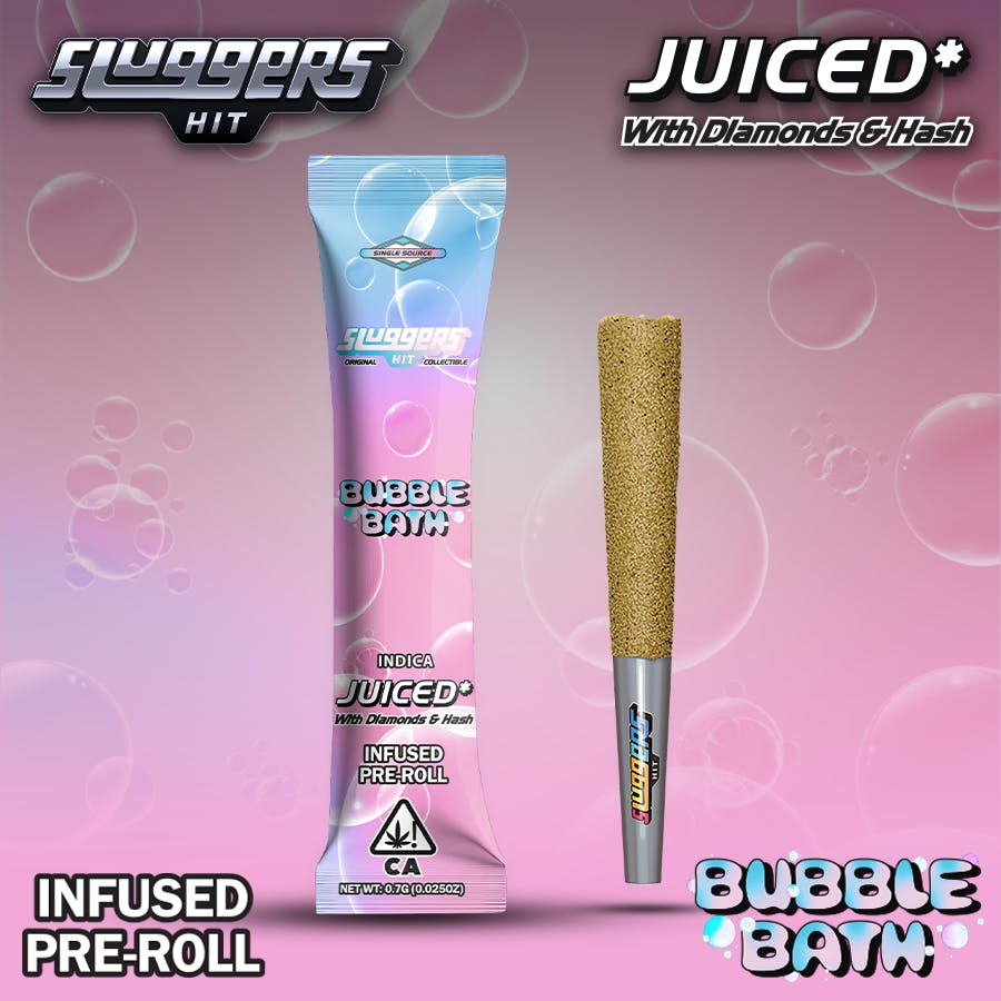 Sluggers - Infused Preroll - 1.5g - Bubble Bath