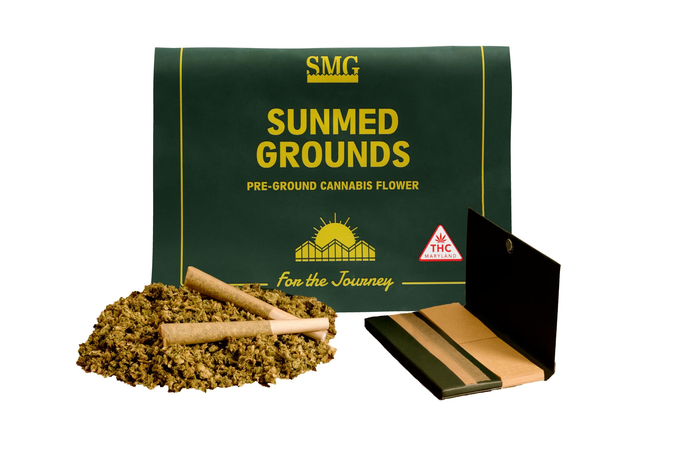 Golden Pineapple Pre Ground Flower (10g) by SunMed Growers