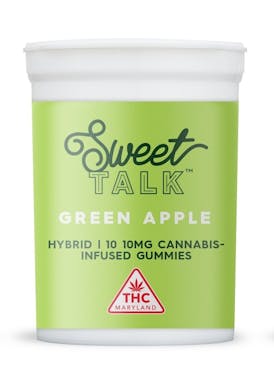 Green Apple - 100mg Gummies 10pk