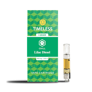 Timeless Vapes - Lilac Diesel (Chill) 1g Vape Cartridge