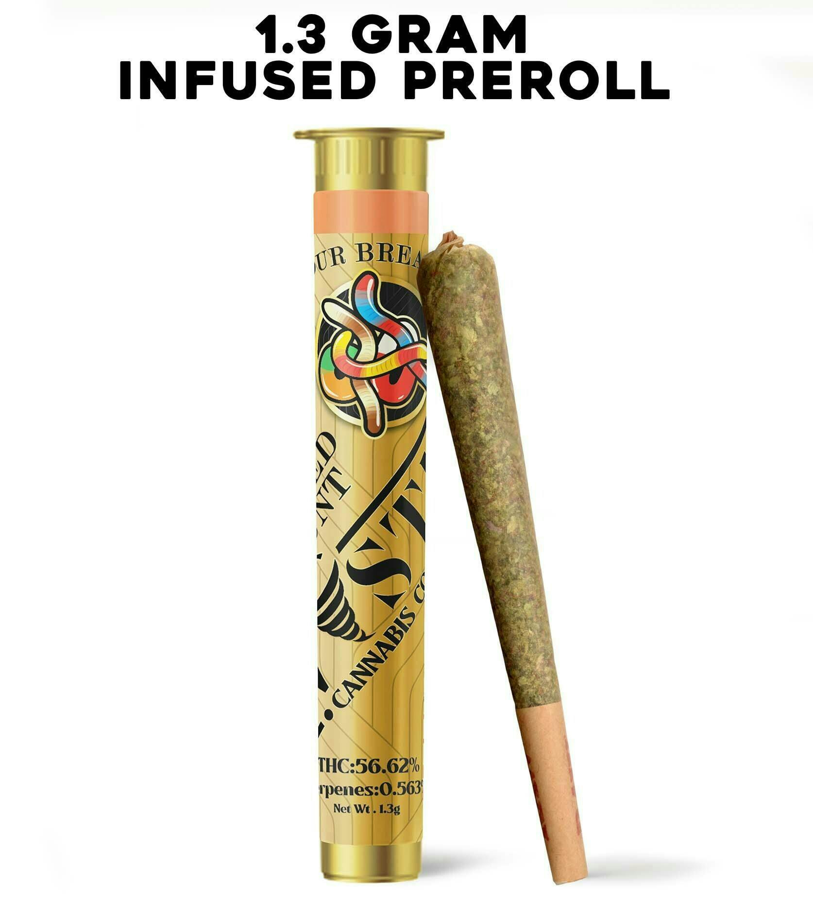 Twisted Infused Preroll 1.3g - Sour Breath