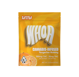 WHOA Tangerine Gummy - Bite (100mg)