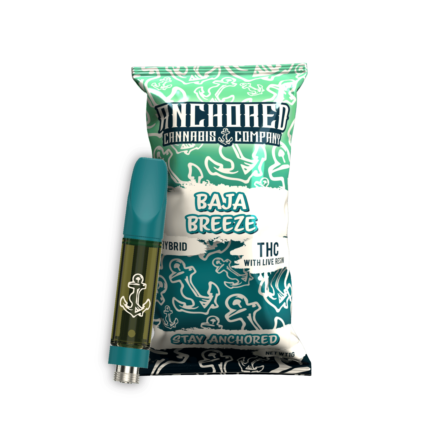 Baja Breeze - 1g Cart - Anchored