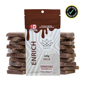 5000mg THC Milk Chocolate Chocolate Bar
