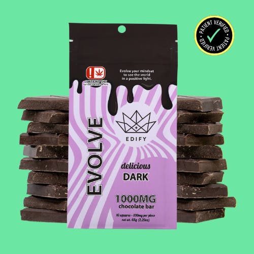 1000mg Thc Dark Chocolate Bar