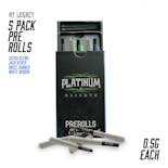 Platinum Reserve Jack Herer (Sativa)  Blend Pre rolls 5 pack