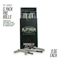 Platinum - Reserve Hybrid Blend - Pre rolls 5 pack