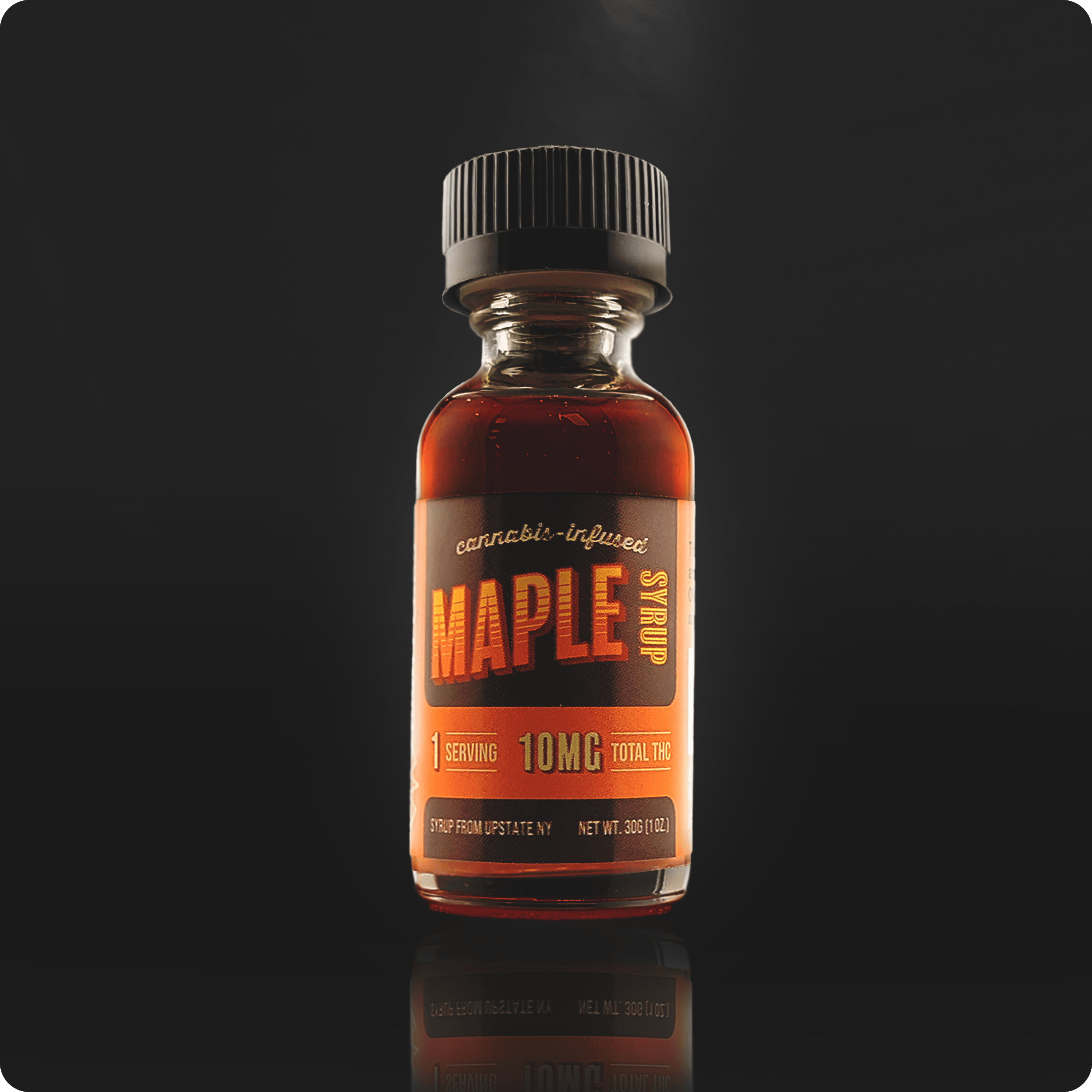 Infused Maple Syrup | Mix-in | 10mg THC | 1oz