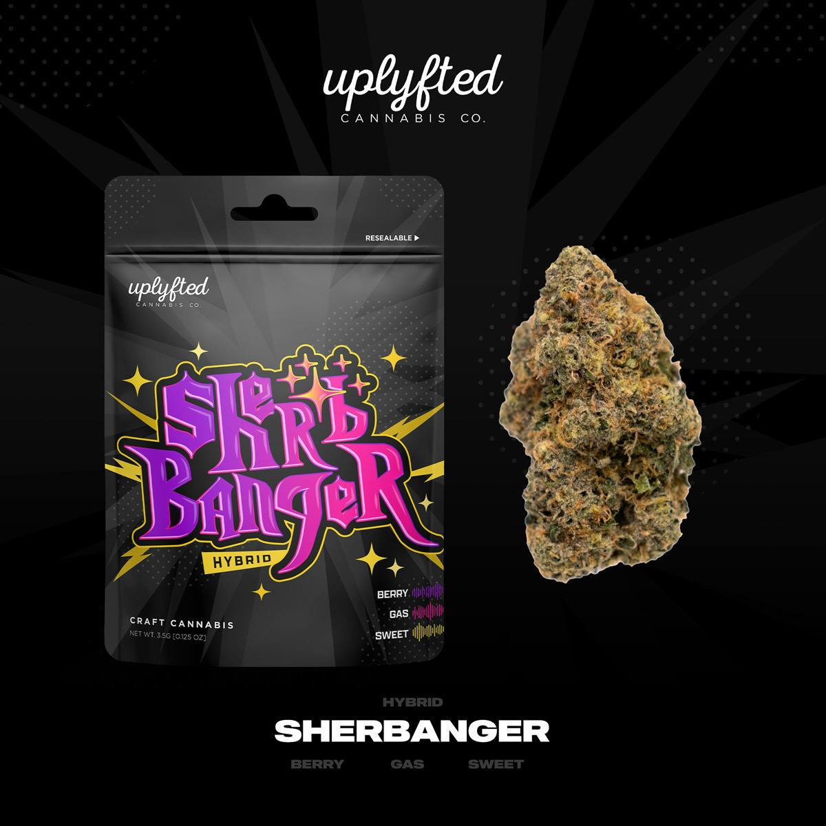 Sherbanger | Buds | 3.5g by Uplyfted Cannabis Co
