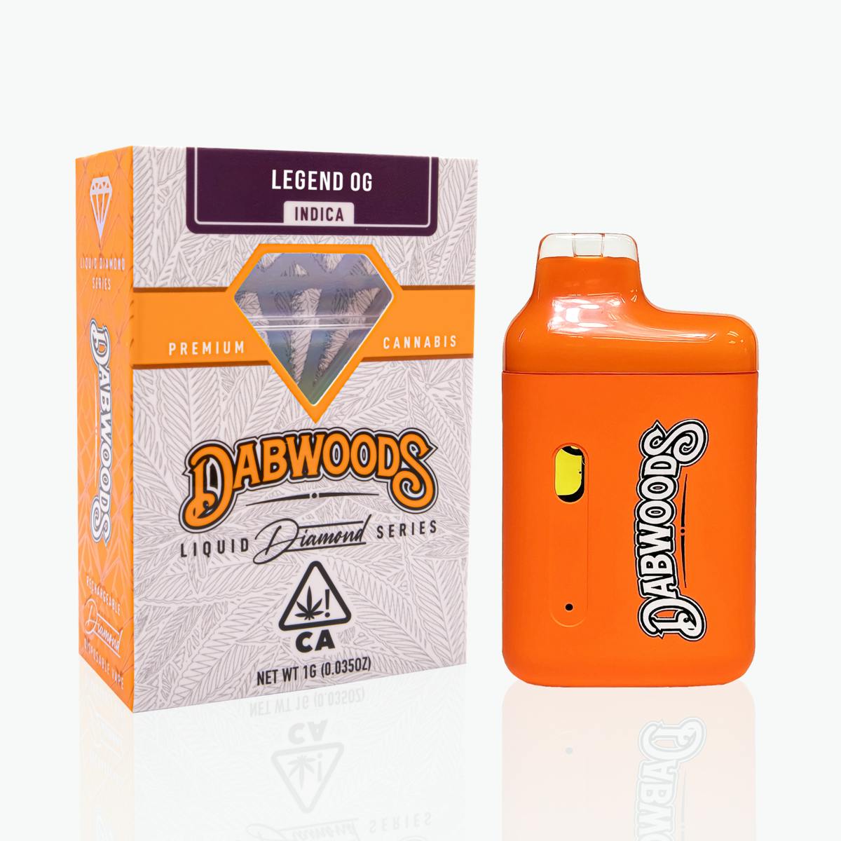 DAB BAR LIQUID DIAMOND 1G LEGEND OG - Dabwoods