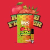 Dank Vapes- APPLE FRITTER - 1G PREMIUM VAPE CARTRIDGE [ H ] THC% 90.20