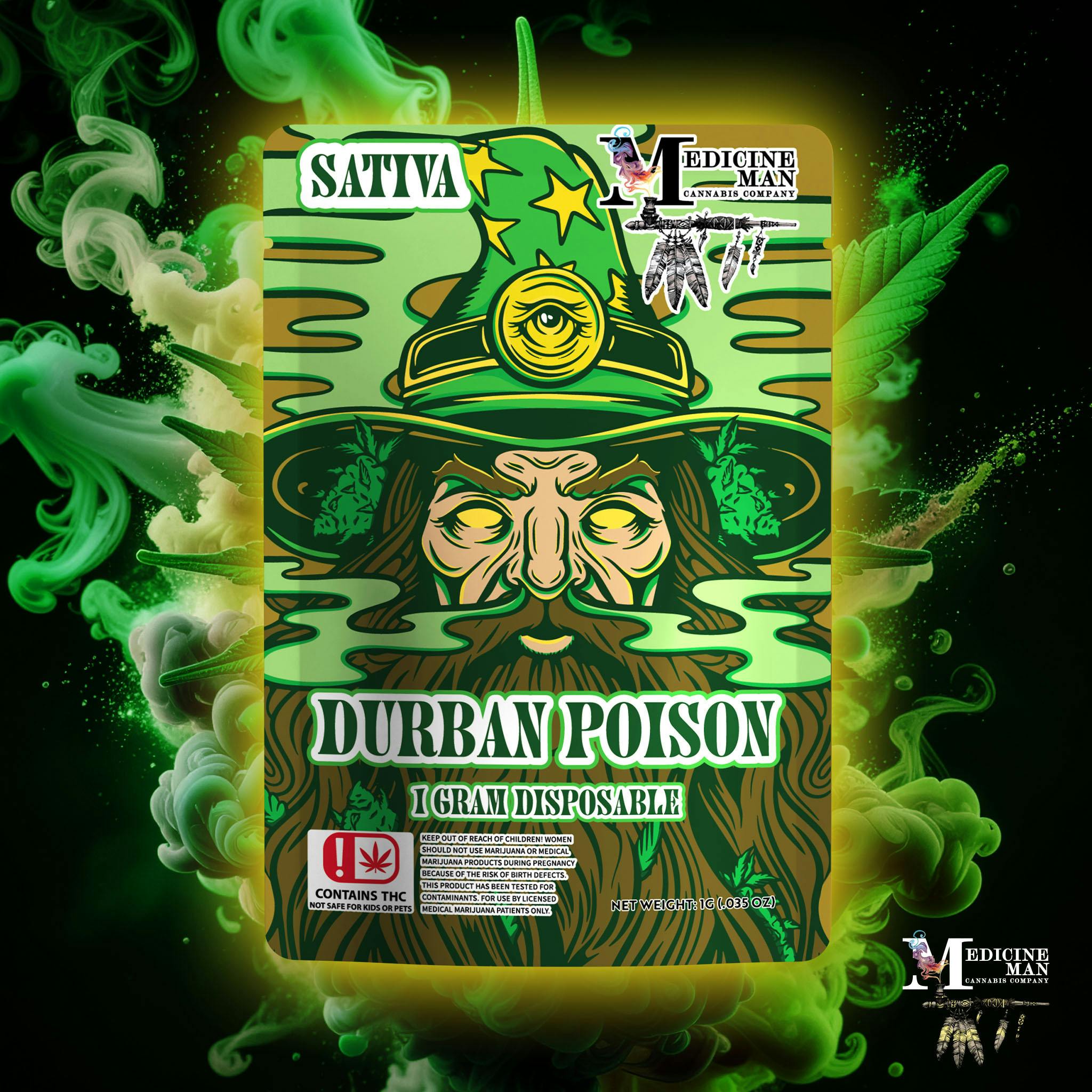 MedMan 1g - Durban Poison by Medicine Man