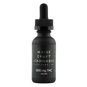 MAINE CRAFT CANNABIS - 1200mg RSO Tincture | Hybrid (Kusai) | Maine Craft Cannabis