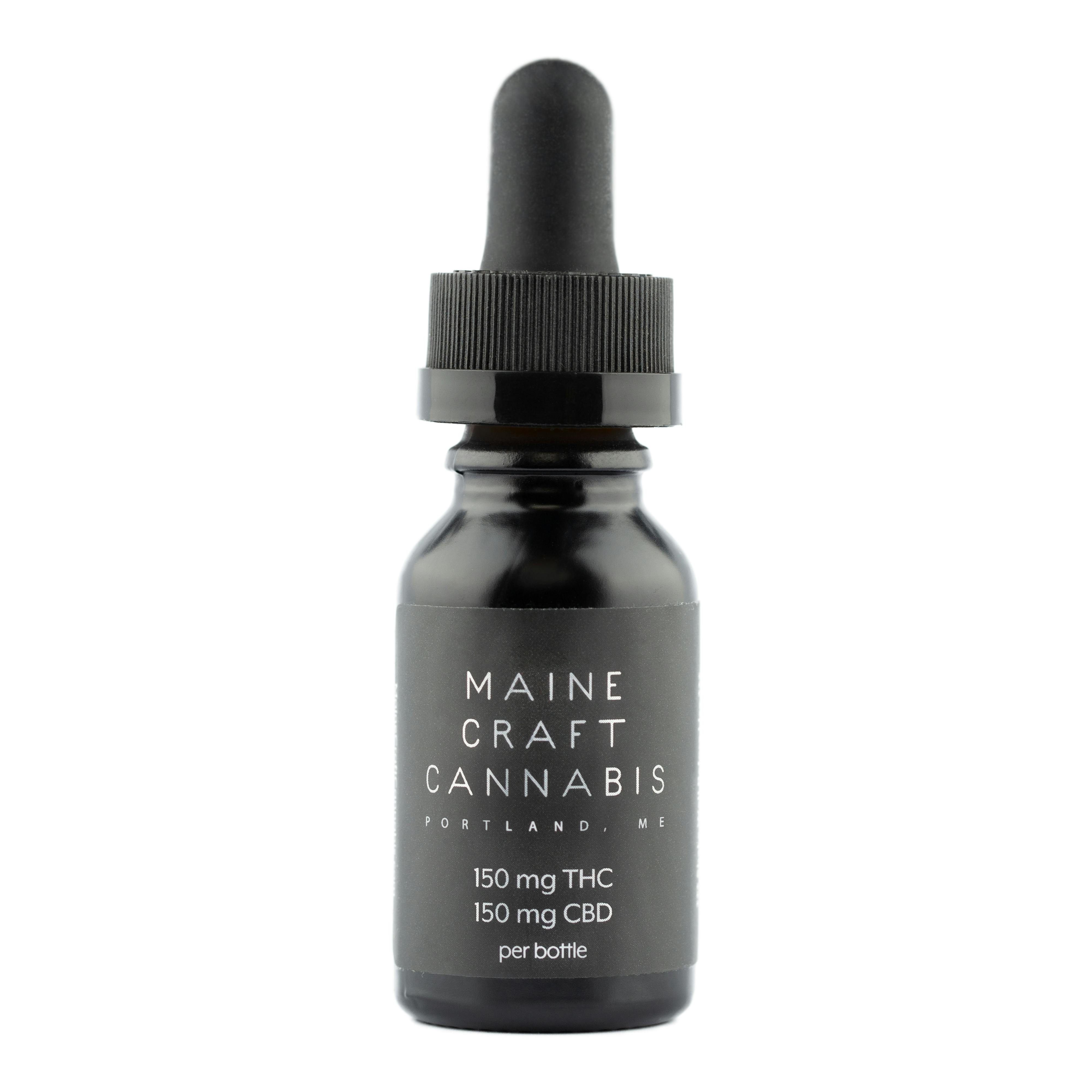 300 mg RSO Tincture - 1:1 THC:CBD by Maine Craft Cannabis