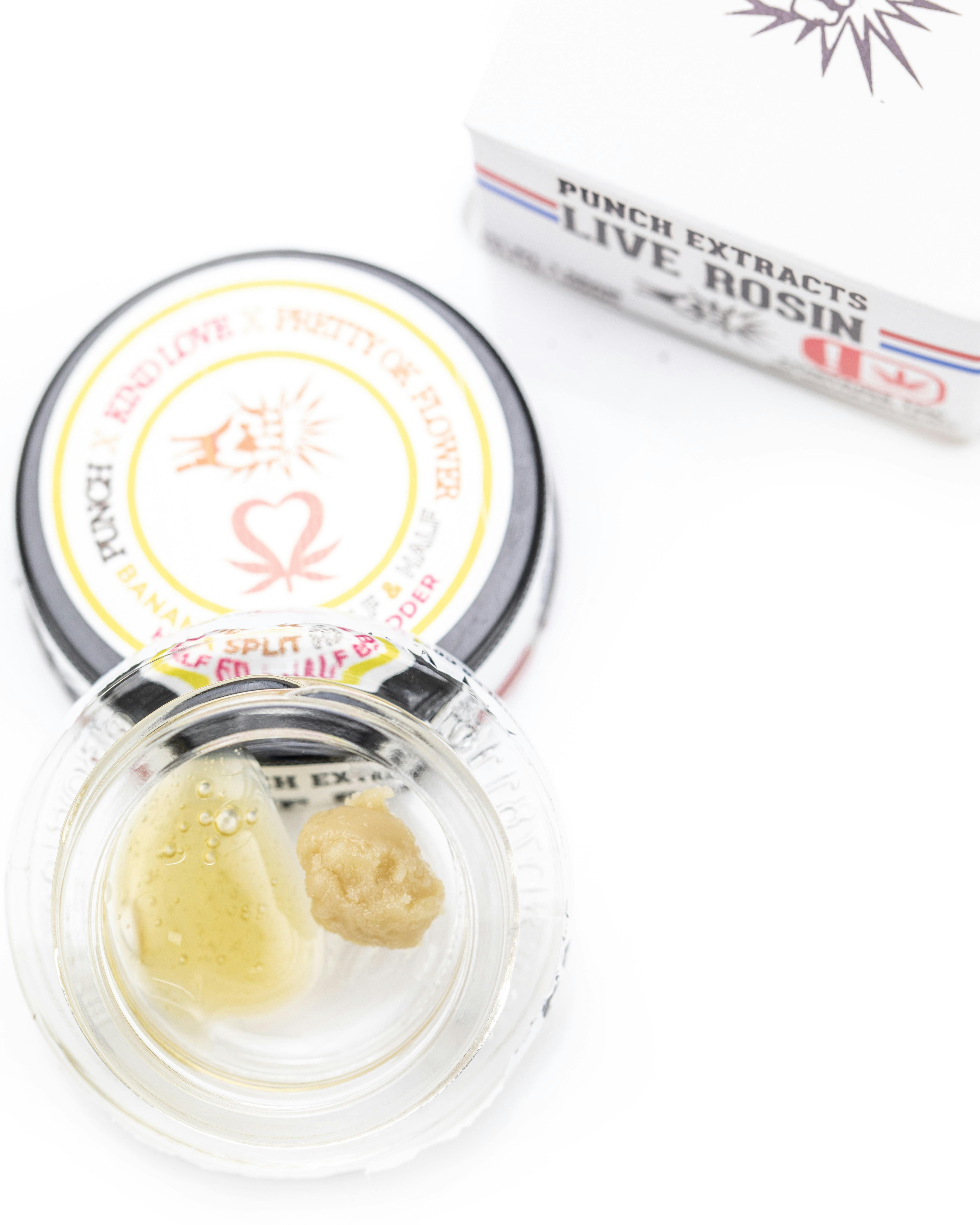 Banana Split Tier 2 Half & Half Live Rosin (1g)