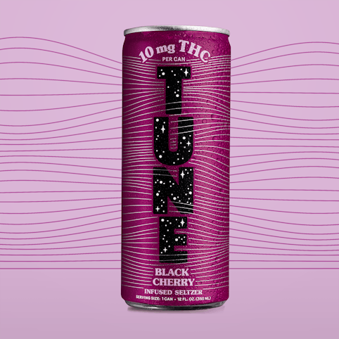 Tune - Black Cherry | 10mg Infused Seltzer | Single Can