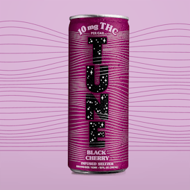 Black Cherry | 10mg Infused Seltzer | Single Can