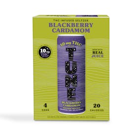 Blackberry Cardamom | 10mg Infused Seltzer | 4pk