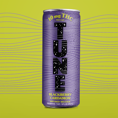 Tune - Blackberry Cardamom | 10mg Infused Seltzer | Single Can