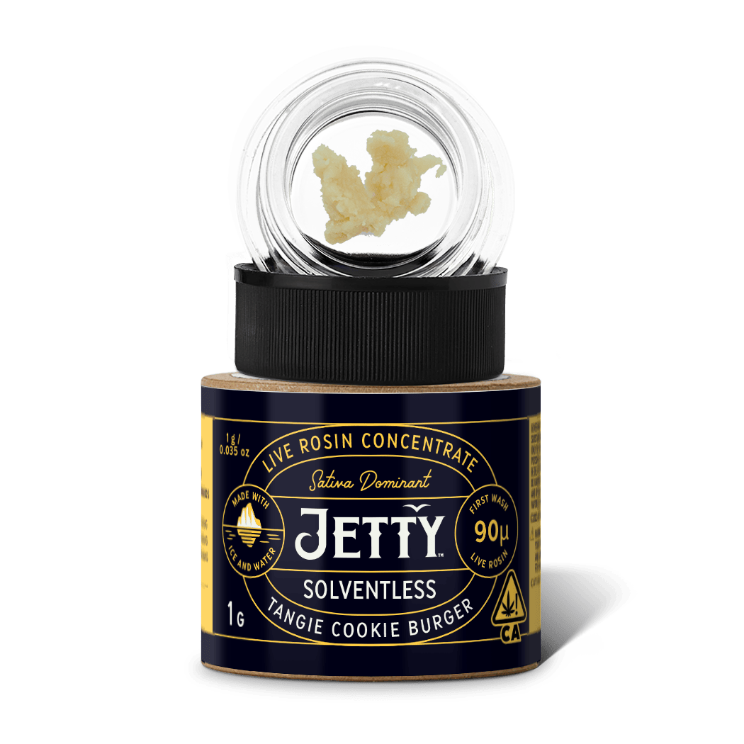 Tangie Cookie Burger Live Rosin Concentrate 1g