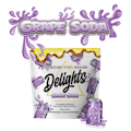 Delights - Edibles - Rosin - Grape Soda - 100MG