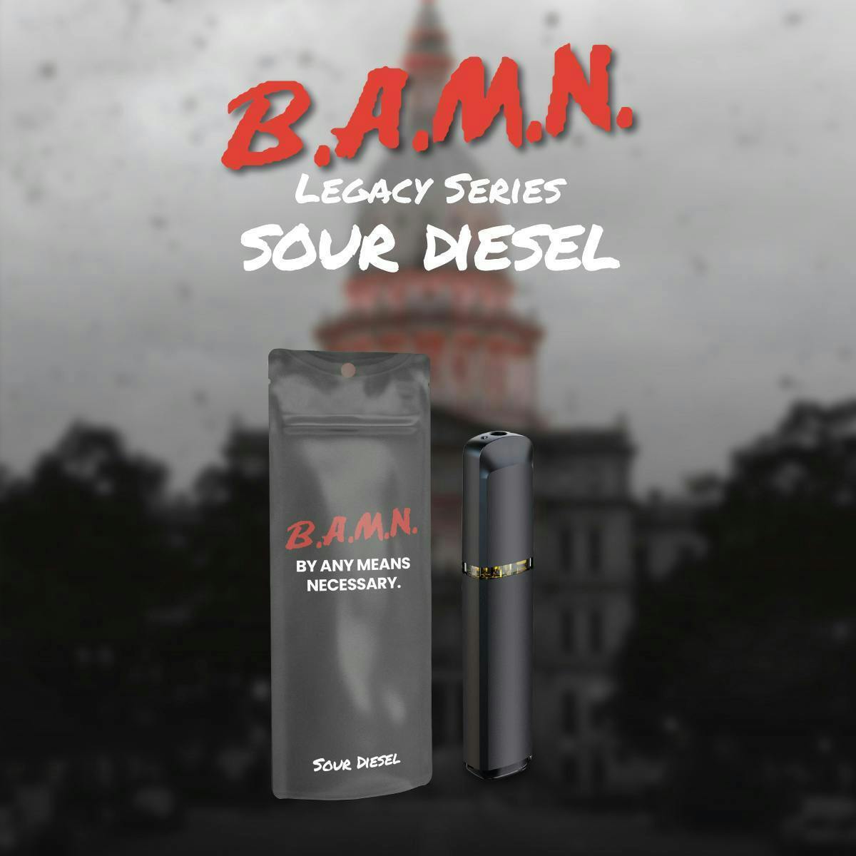 Sour Diesel Vaporizer | 1g by BAMN
