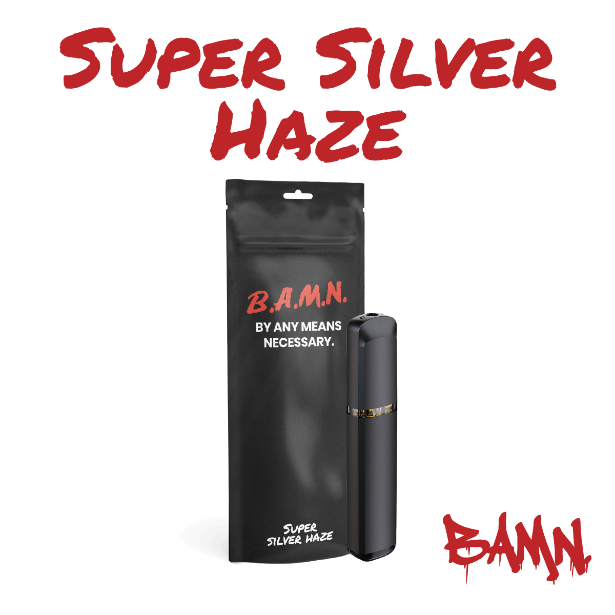 Super Silver Haze Vaporizer | 1g by BAMN