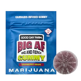 GDF: Big AF Gummies | Cranberry Grape | 1pk | 100mg