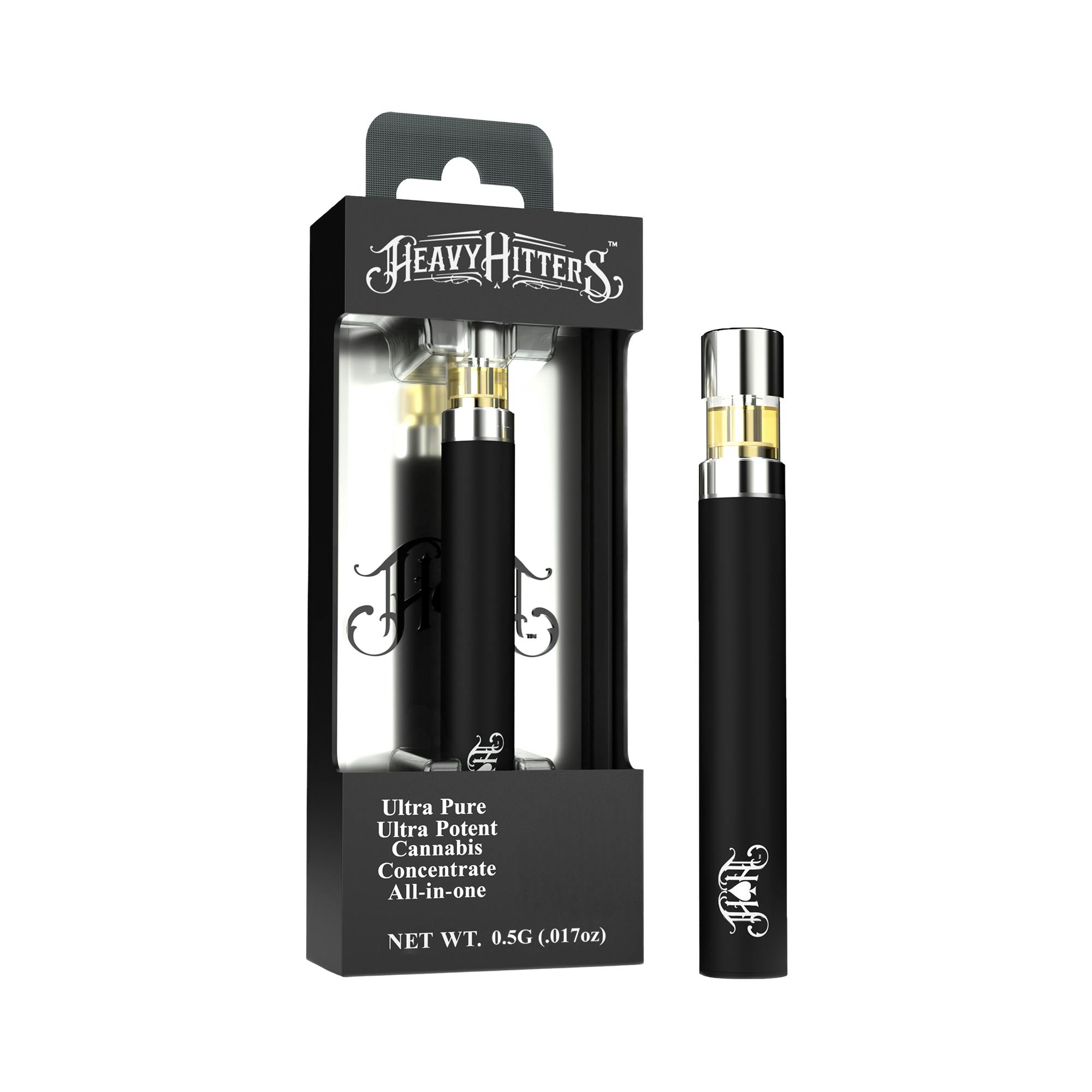 Northern Lights | Indica-Ultra Extract High Potency Oil-0.5GAll-In-One Vape by Heavy Hitters