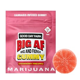 GDF: Big AF Gummies | Strawberry Pineapple | 1pk | 100mg