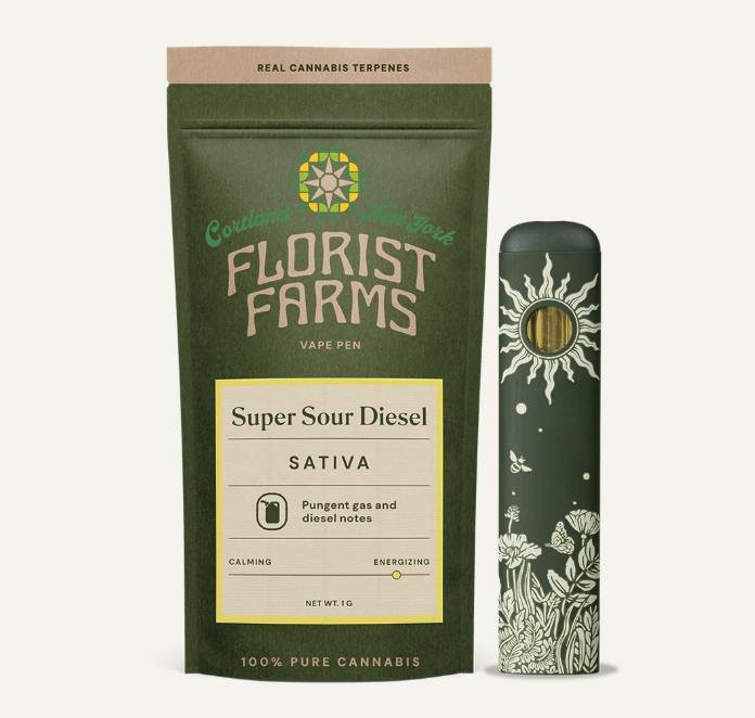 Florist Farms | Super Sour Diesel | Disposable | 1g by Florist Farms