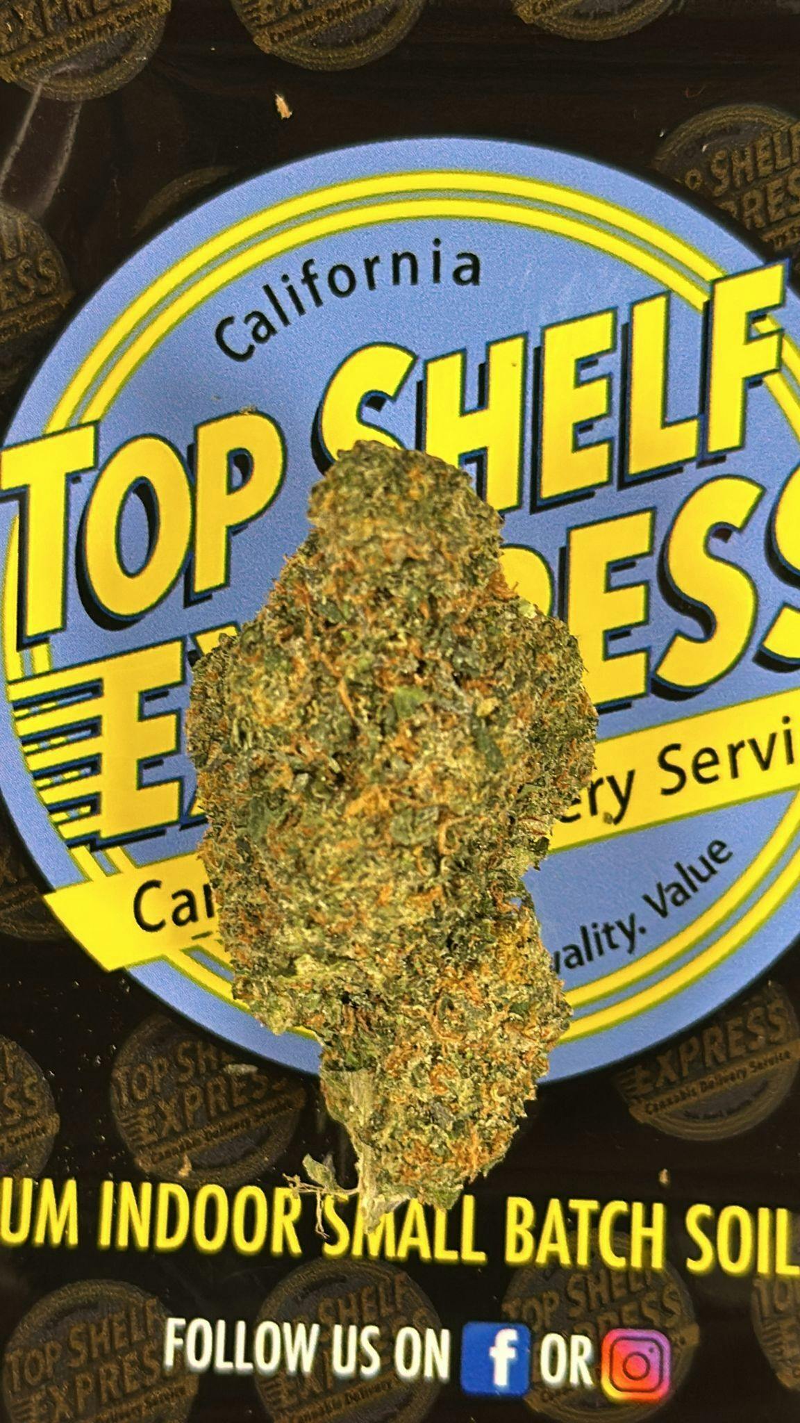 Top Shelf Express Gelato 41 Budlet Oz (28G) Weedmaps