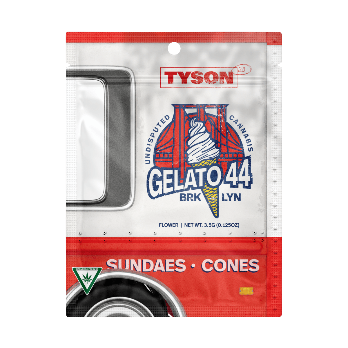 Tyson 2.0 | Gelato 44 | Big Buds | 3.5g