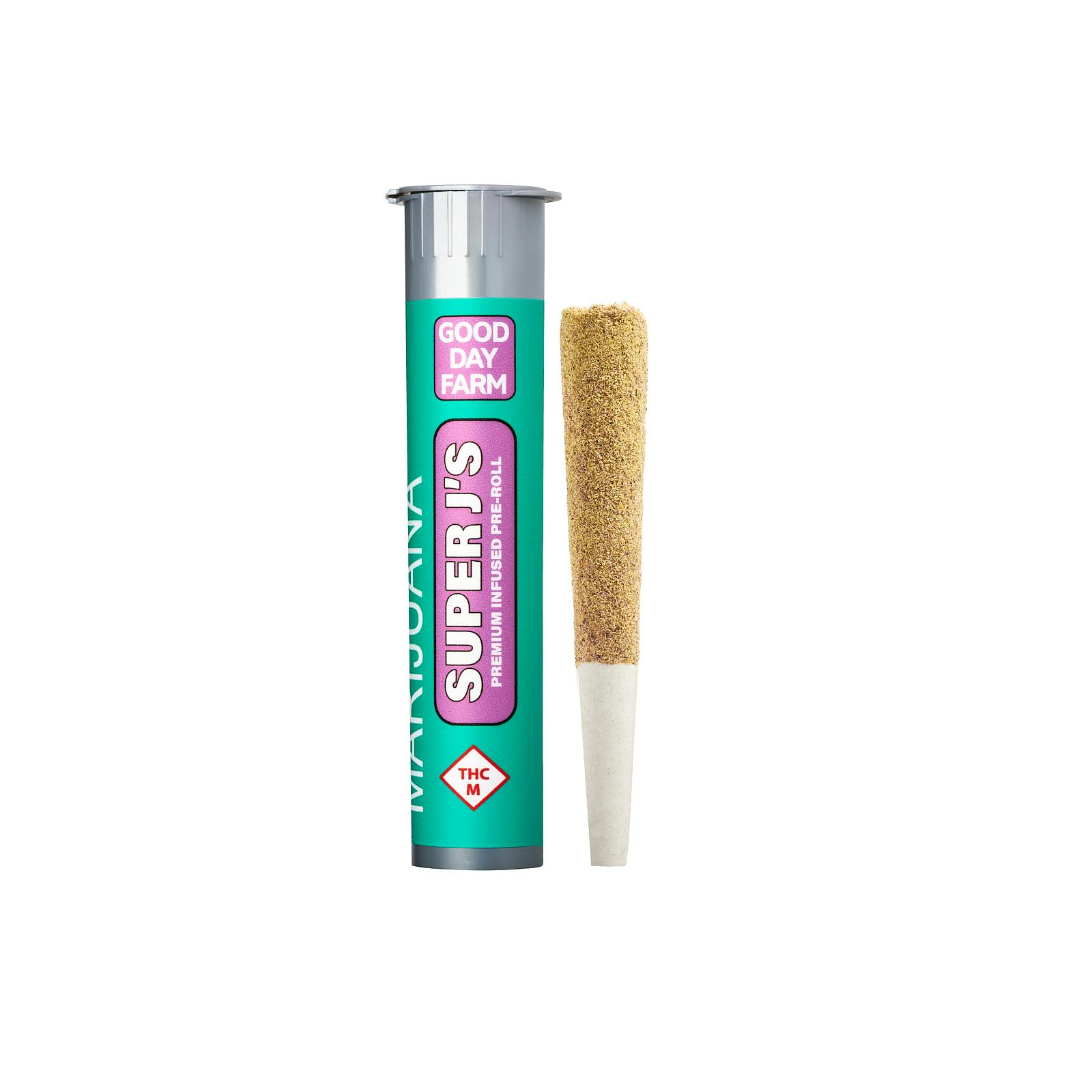 GDF: Infused Pre-Roll | Shortbread x Tire Fire | Super J's | 1g