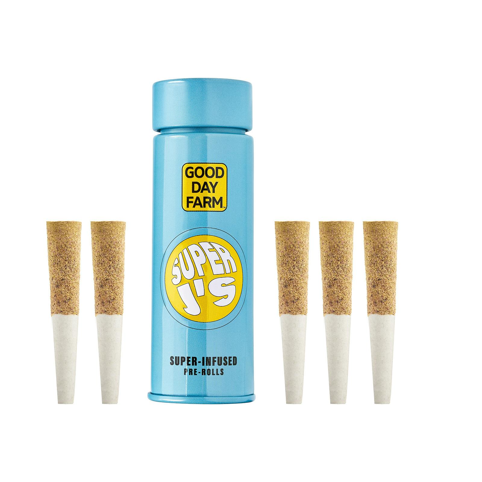 GDF: Infused Pre-Roll Pack | Shortbread x Tire Fire | Super J's | 5pk