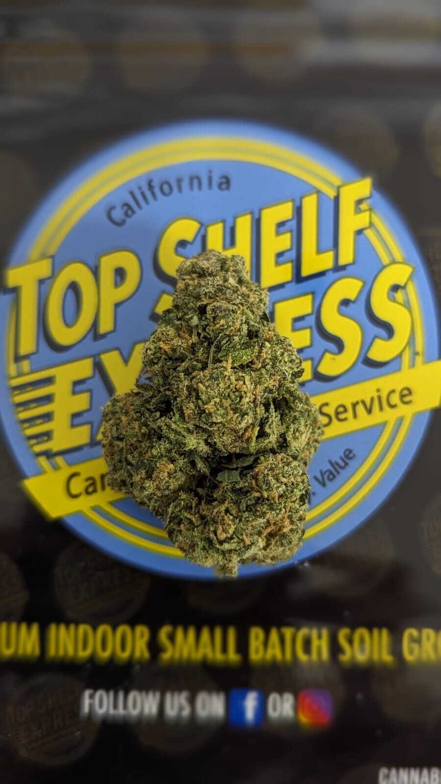 Top Shelf Express Midnight Runtz Budlet OZ (120 oz ) Weedmaps