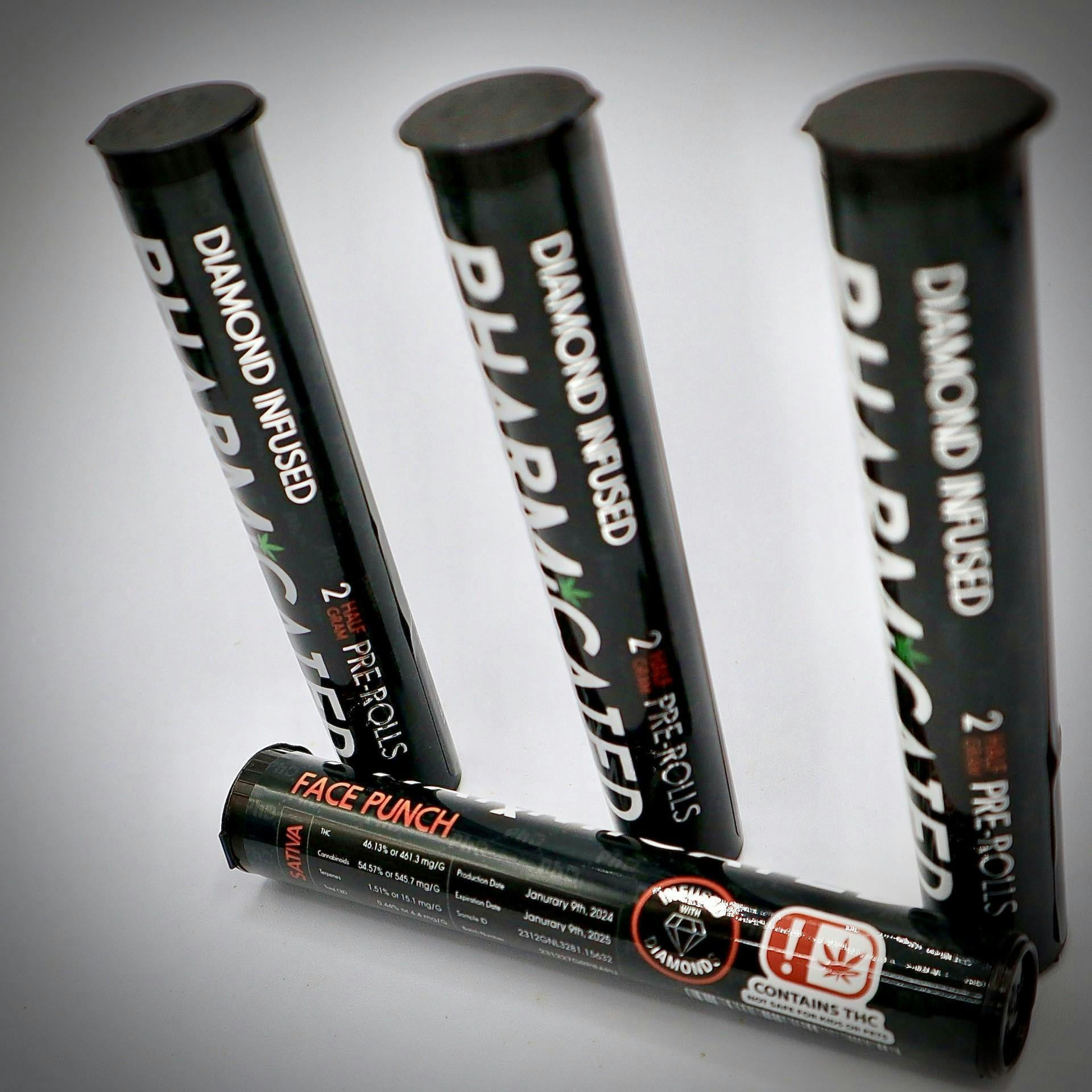 PhD 0.5G Diamond Infused 2 Pack - Face Punch
