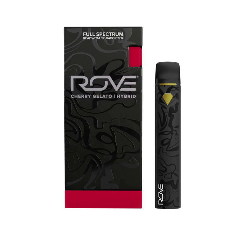 Rove Cherry Gelato · Melted Diamond Live Resin · .85g (Ready-to-Use) NV, Disposables