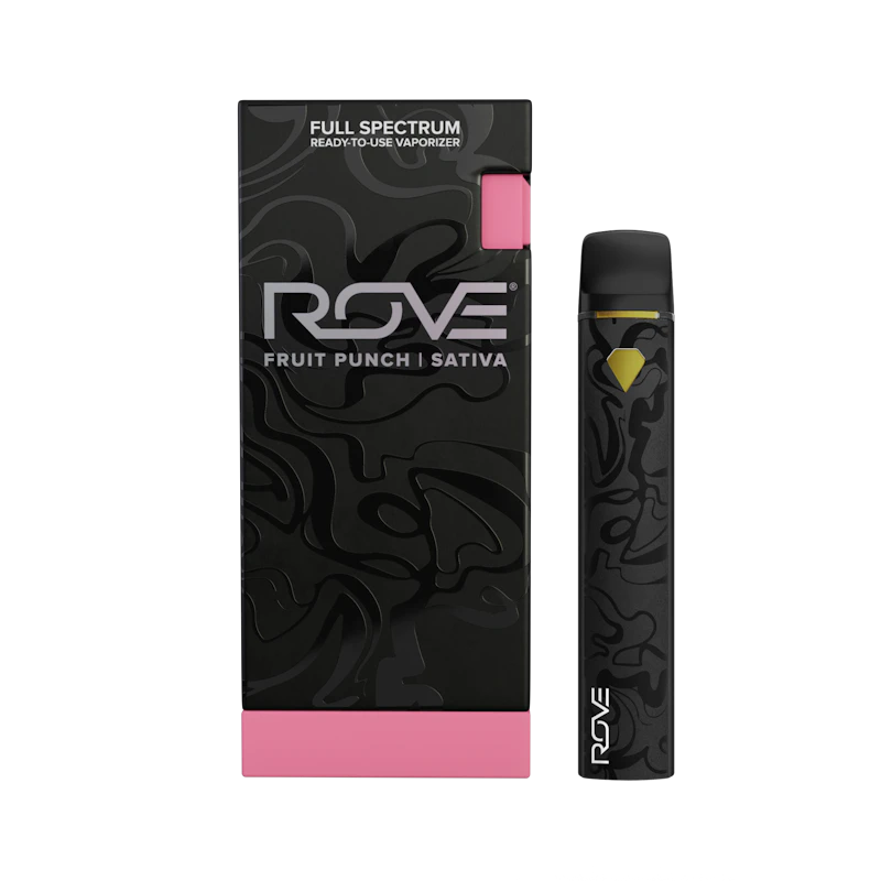 Rove Fruit Punch · Melted Diamond Live Resin Vaporizer · .85g (Ready-to-Use) NV, Disposables