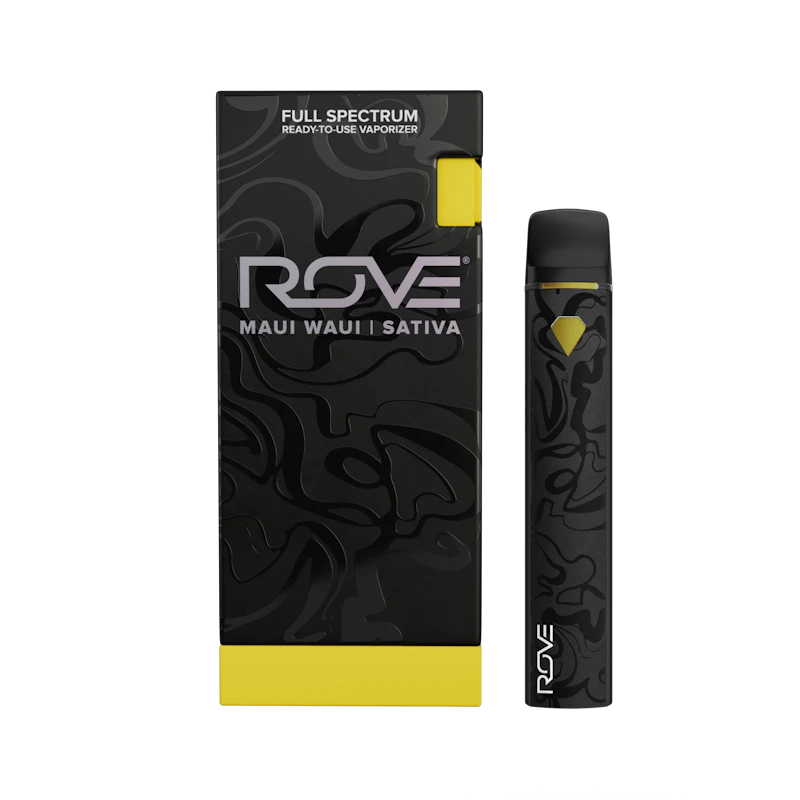 Rove Maui Waui · Melted Diamond Live Resin Vaporizer · .85g (Ready-to-Use) NV, Disposables