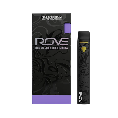 Rove Skywalker OG · Melted Diamond Live Resin Vaporizer · .85g (Ready-to-Use) NV, Disposables