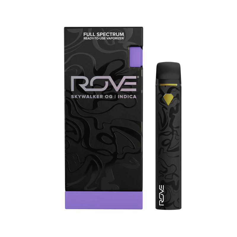 Rove Skywalker OG · Melted Diamond Live Resin Vaporizer · .85g (Ready-to-Use) NV, Disposables