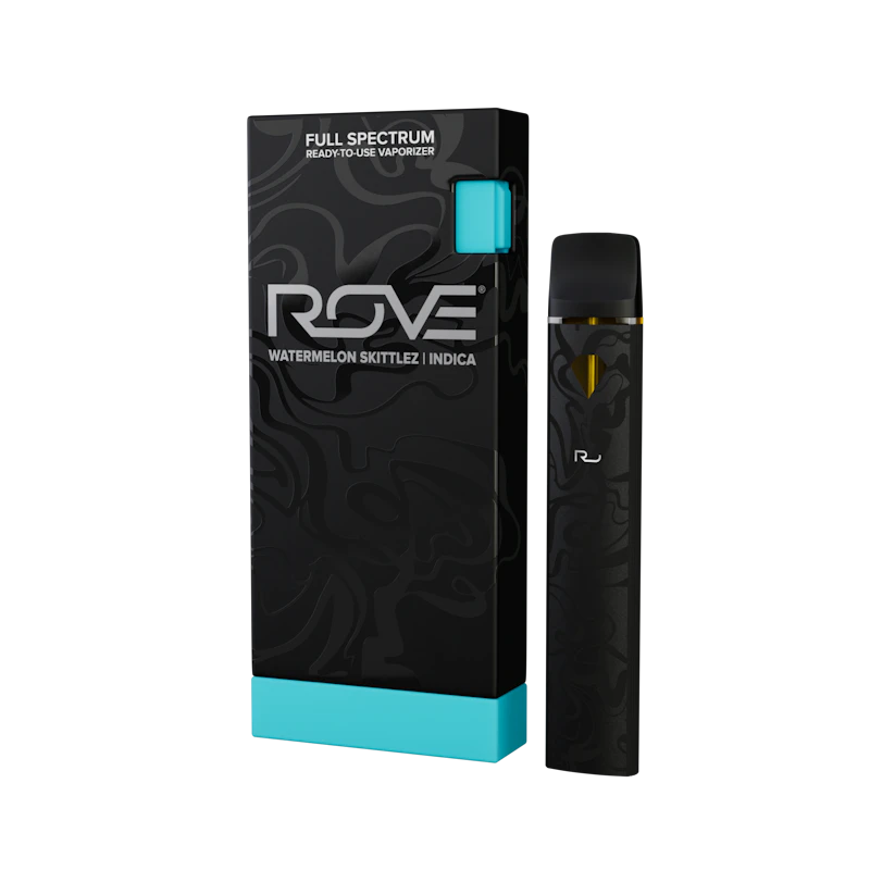 Rove Watermelon Zkittlez · Melted Diamond Live Resin Vape · .85g Ready-To-Use NV, Disposables