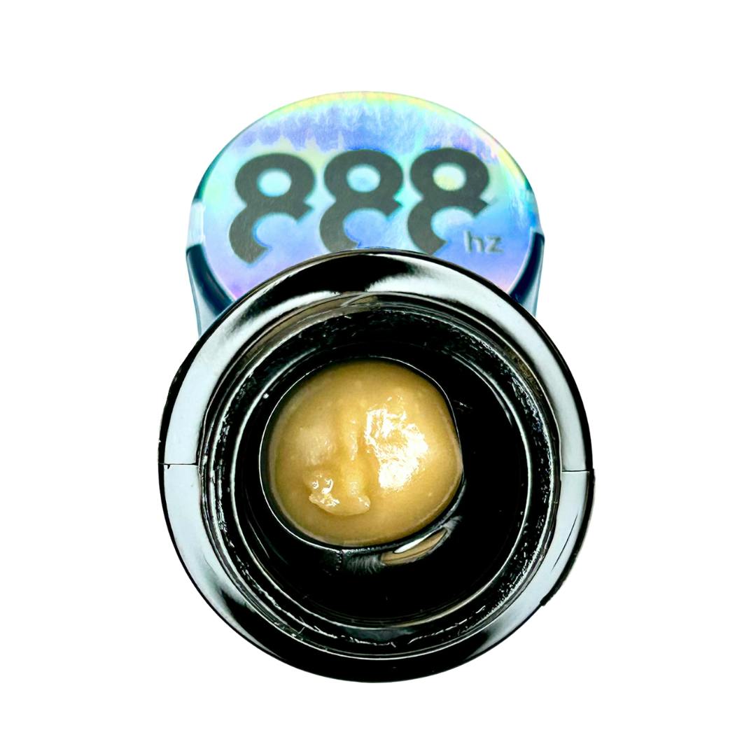888hz Hardcore Zkittles Tier 1 Live Rosin Badder 1g - 888hz