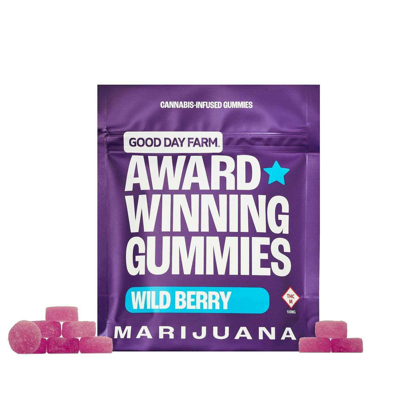 GDF: Gummies | Wild Berry | 100mg | 10pk