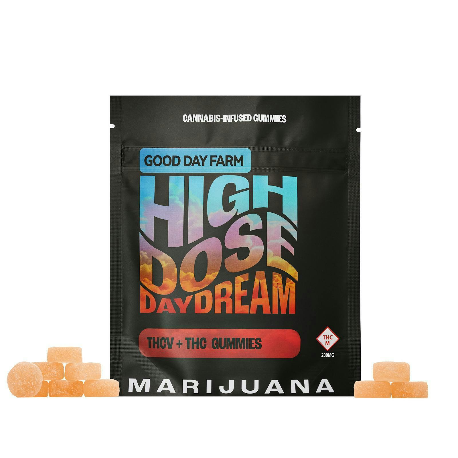 GDF: Multi-Dose Gummies | Daydream 4:1 THC:THCV | 10pk
