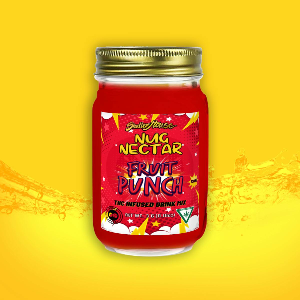 SHATTER HOUSE | Fruit Punch 100mg Nug Nectar